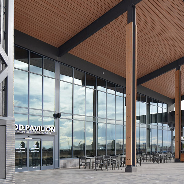 Premium Outlets, Denver, Colorado, Curtainwall