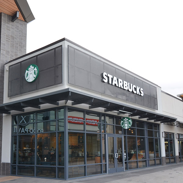 Premium Outlets, Denver, Colorado, Curtainwall